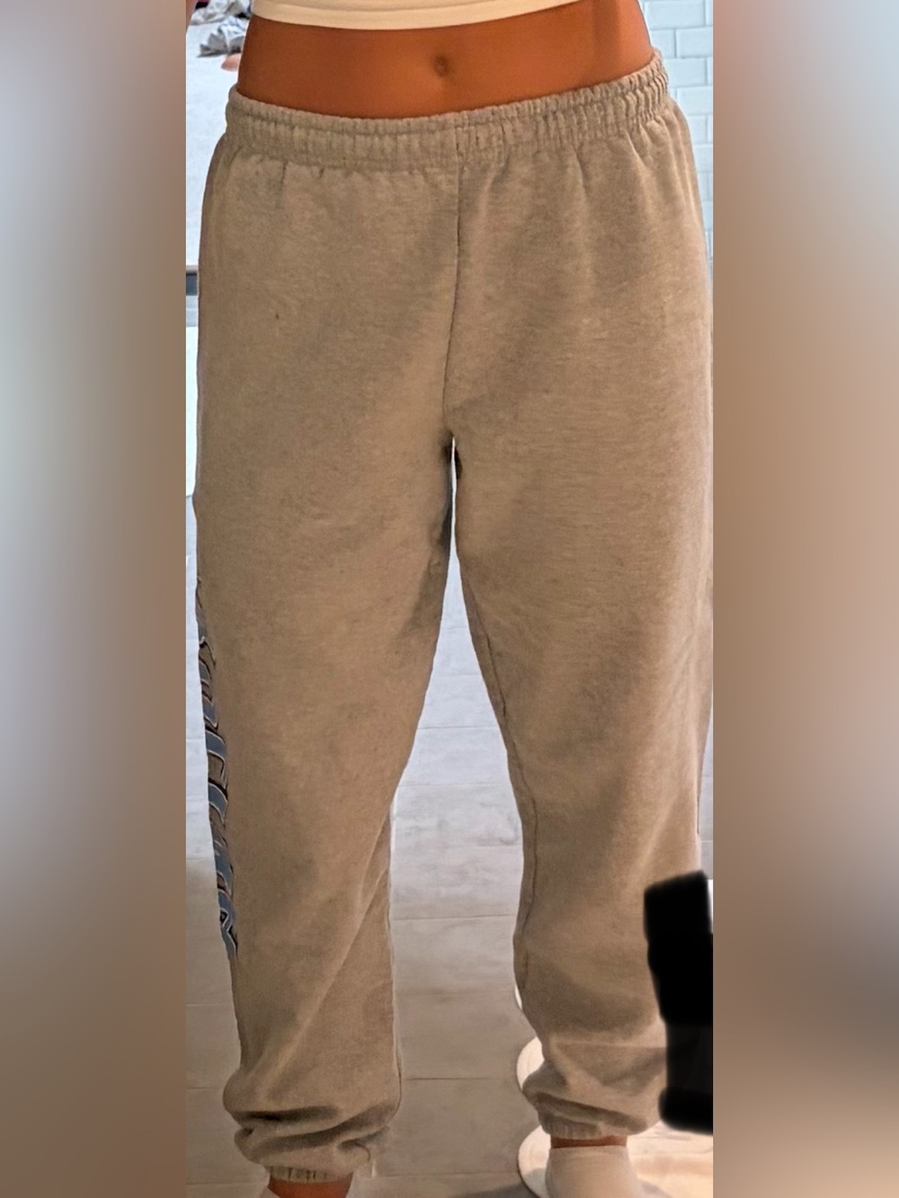 Women’s Carolina Gray Sweatpants - Relaxed Fit